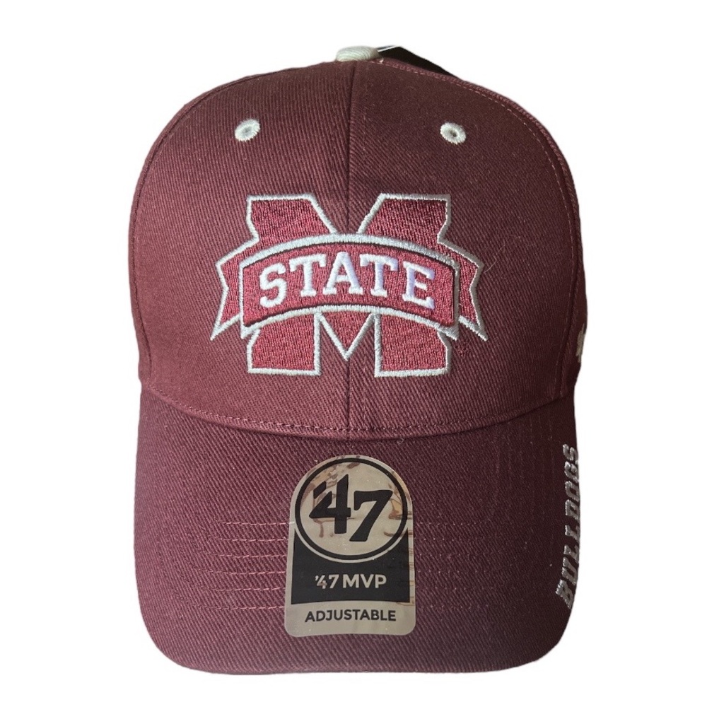 Mississippi State University Bulldogs hat cap ‘47 brand adjustable OS